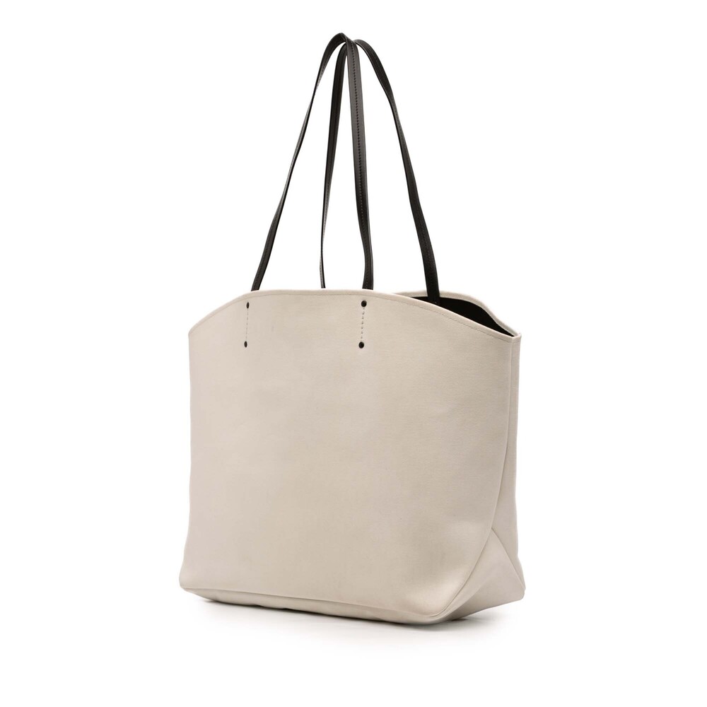 Pre-Loved Prada Canvas Canapa Printed Banana Tote - Picture 2 of 7